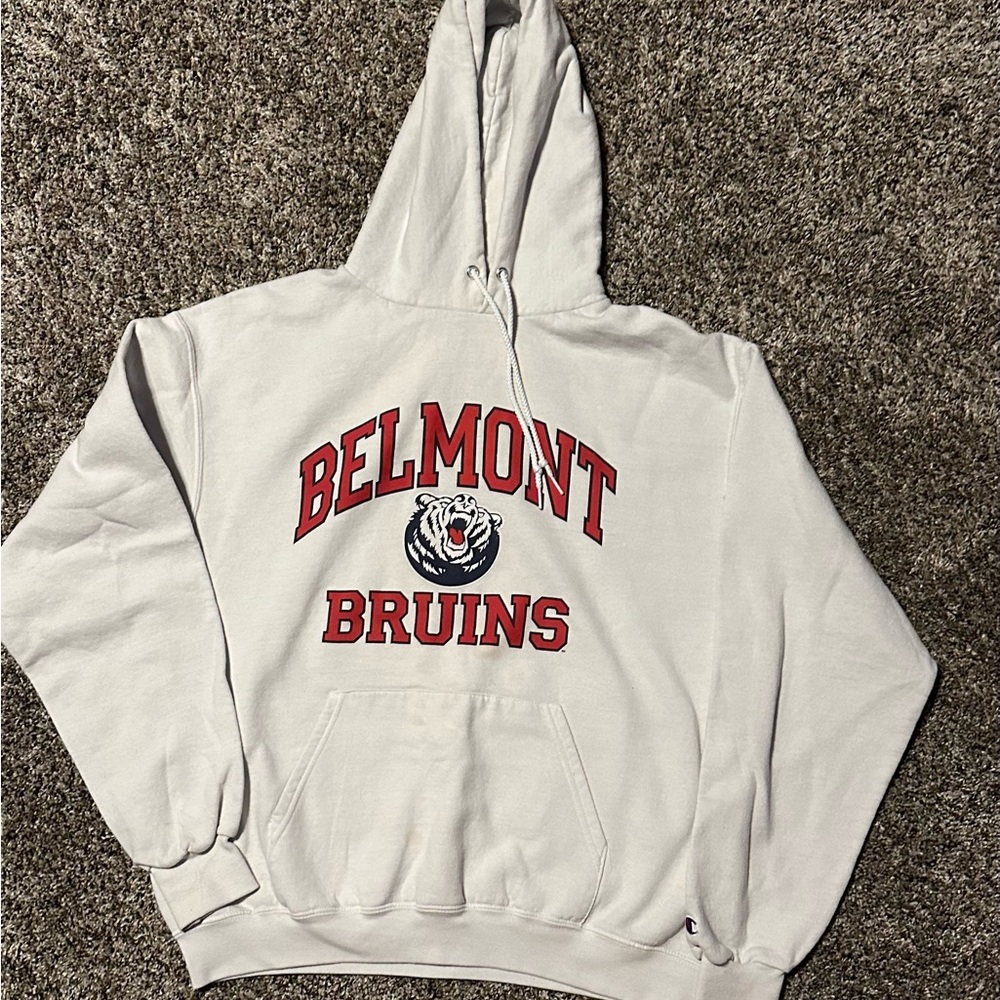 Champion White Athletic Hoodie